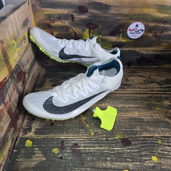 Nike Zoom Superfly Elite 2 Track Shoes Mens Size 9 White Spruce FZ9662-100